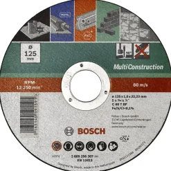 Bosch universal kappeskive, 125 mm