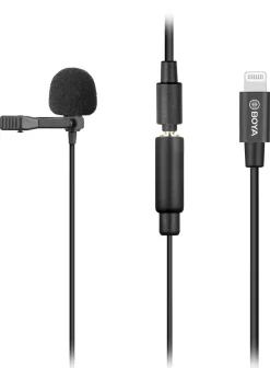 Boya Lavalier BY-M2, Lightning mikrofon til mobil