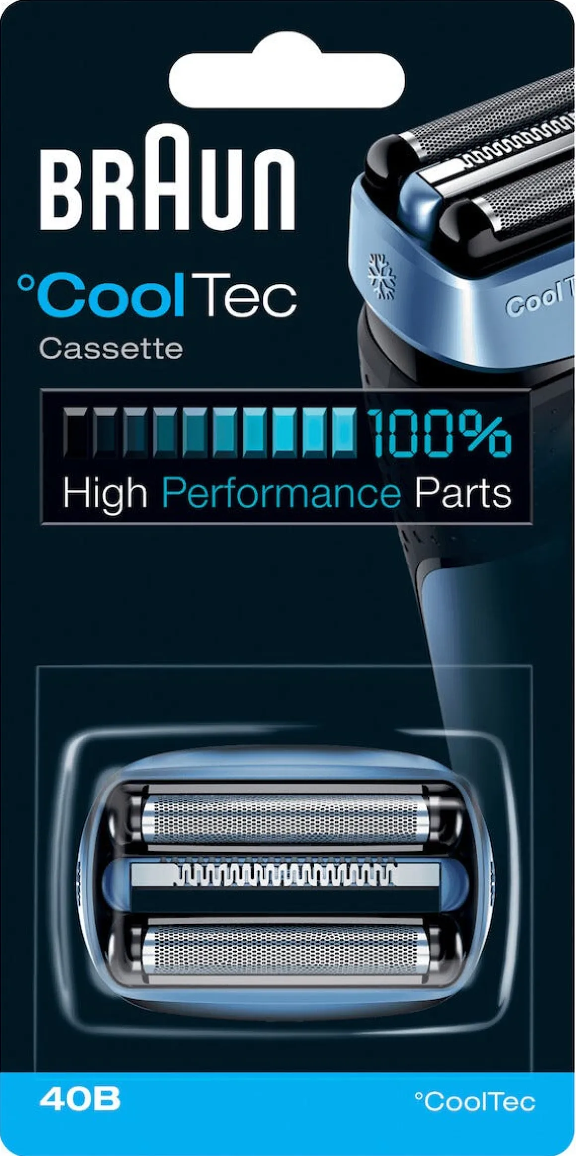 Braun 40B, °CoolTec barberhode