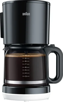 Braun Breakfast 1 kaffetrakter KF1100BK, svart