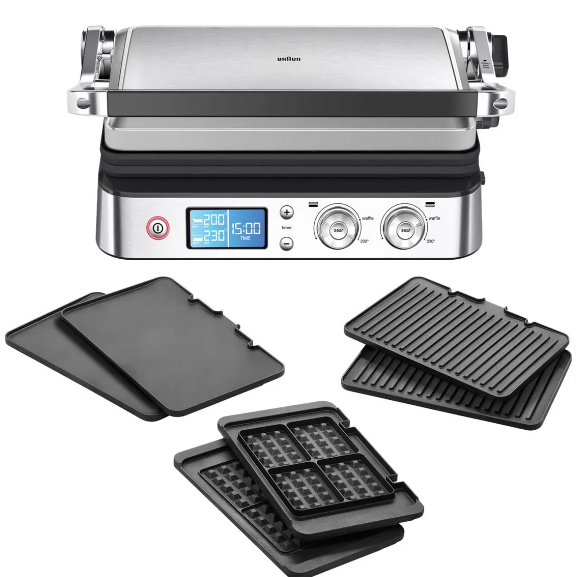 Braun multigrill 9 CG9047, ekstra stor bordgrill
