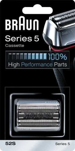 Braun 52S Series 5, barberhode silver