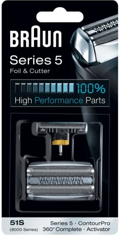 Braun 51S Series 5, barberhode silver