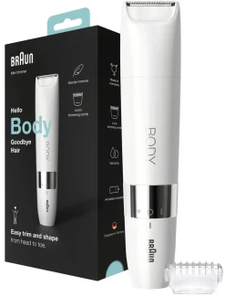 Braun Body Mini Trimmer BS1000 Wet & Dry kroppstrimmer
