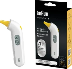Braun ThermoScan 3 øretermometer IRT 3030