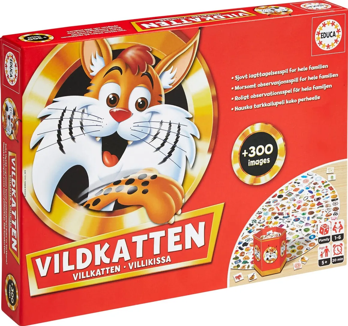Brettspill Villkatten Classic 300, fra 5 år