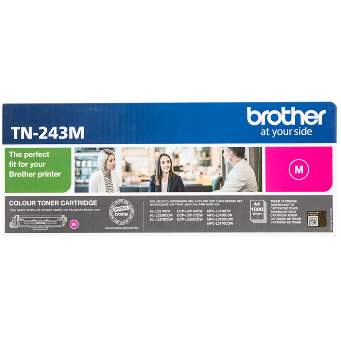 Brother TN-243 tonerkassett, flere farger