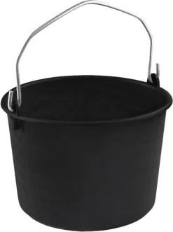 Bøtte 17 liter, murerbøtte svart