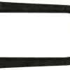 Bøylelås for sykkel med nøkkel 13 mm x 28 cm svart