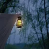 Campinglampe med høyttaler, vannbestandig og bærbar