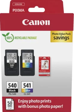 Canon PG-540/CL-541 PVP blekkpatronsett