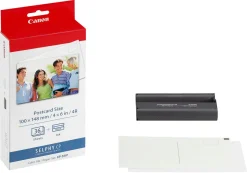 Canon Selphy CP KP-36IP fargekassett og fotopapir, sett