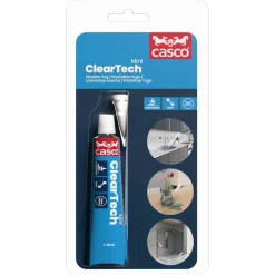 Casco MultiTech Mini svart fugemasse, utendørs, 40 ml