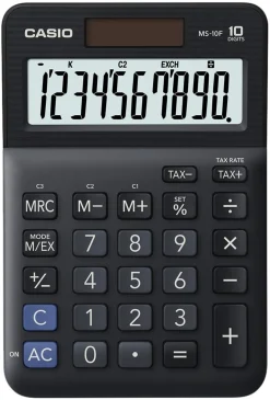 Casio MS-10F kalkulator bordmodell