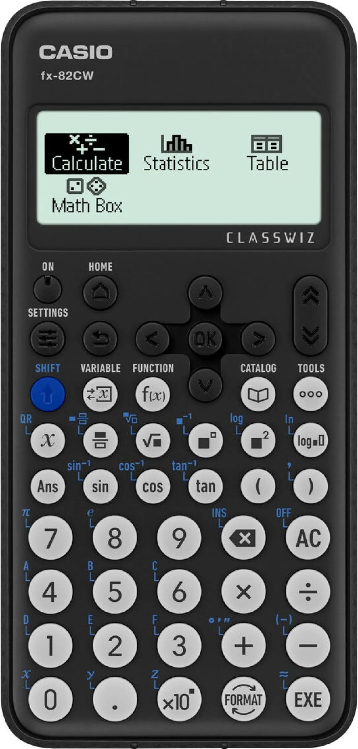 Casio FX-82CW ClassWiz kalkulator for grunnskole og videregående