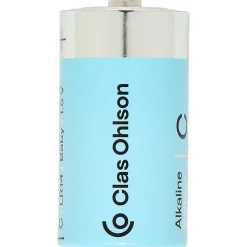 C-batterier, alkaliske, 16-pakning