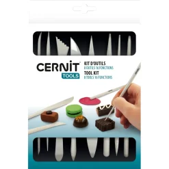 Cernit Tool Kit verktøy for leire, 8-pakning