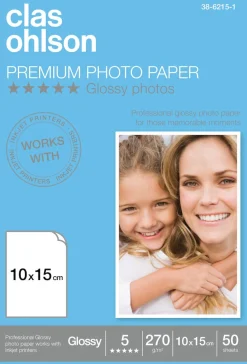 Clas Ohlson Glossy fotopapir