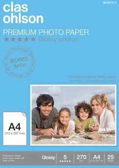 Clas Ohlson Glossy fotopapir
