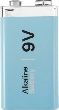 Clas Ohlson alkalisk 9 V batteri