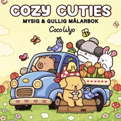 Coco Wyo Cozy Cuties fargeleggingsbok, fra 6 år