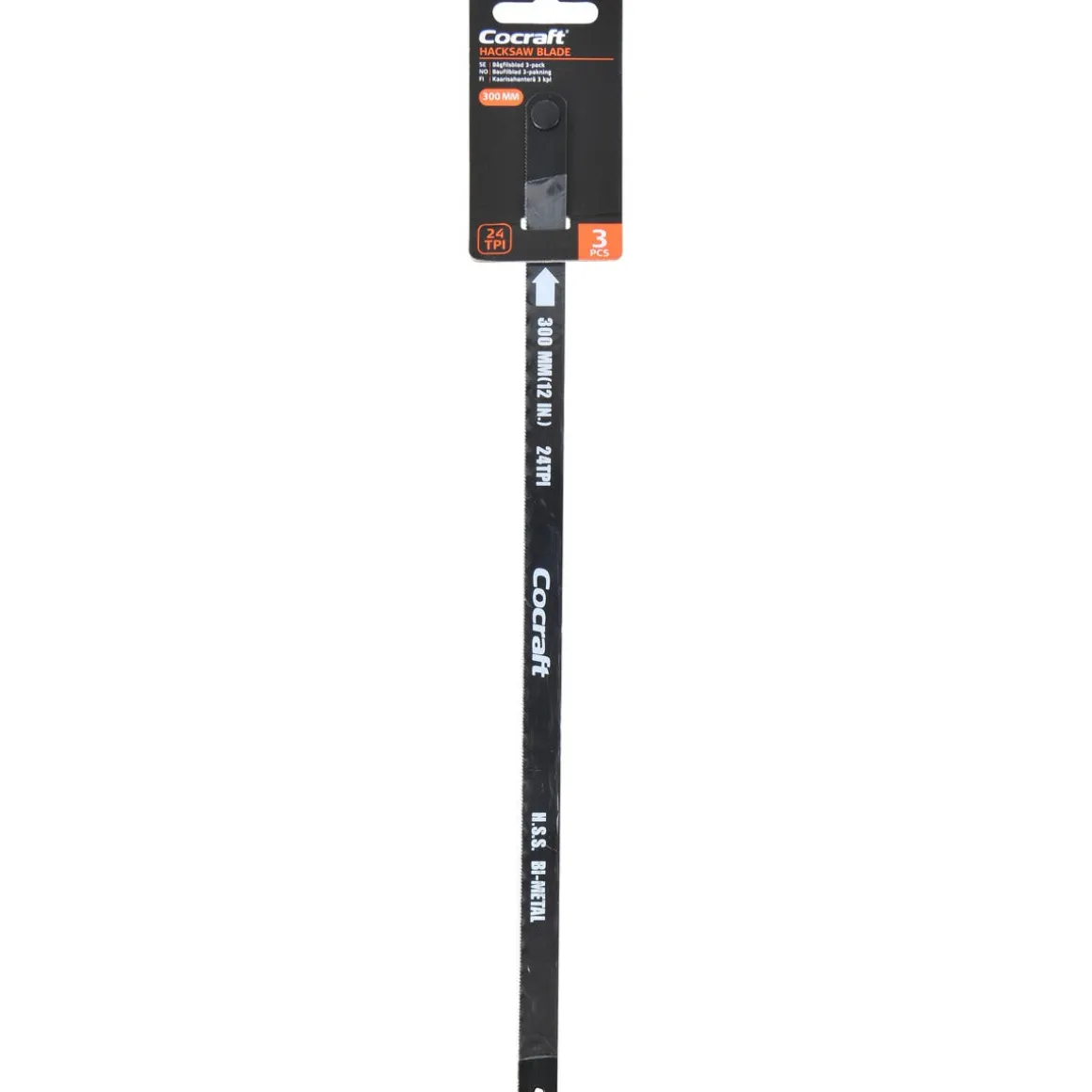 Cocraft baufilblad metall, 24 tenner, 3-pakning