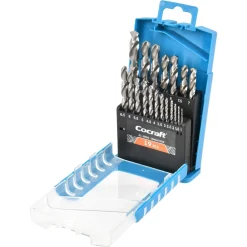 Cocraft borsett metall 1-10 mm, 19 deler