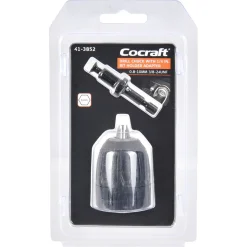 Cocraft chuck, nøkkelløs chuck 0,8–10 mm