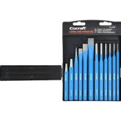 Cocraft drivdor, kjørner og huggjern, 12 deler
