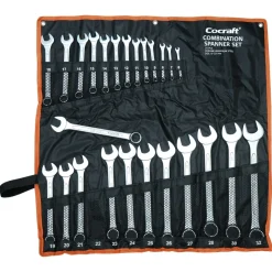 Cocraft fastnøkkelsett, 6–32 mm, 25 deler