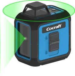 Cocraft HL360V-G krysslaser, 3 × 360 grader, grønn