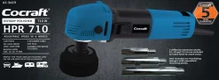 Cocraft HPR 710 roterende poleringsmaskin, 710 W