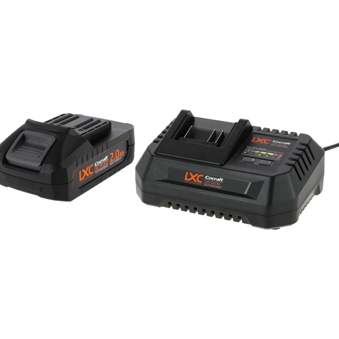 Cocraft LXC batteri og lader 18 V 1 x 2,0 Ah CBS42