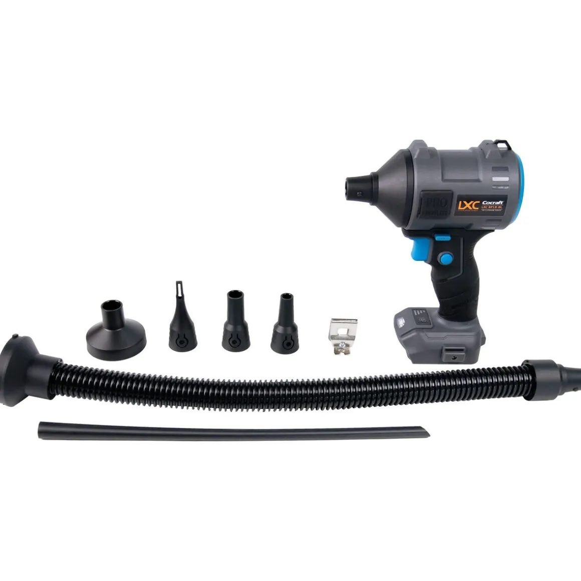 Cocraft LXC BP18-BL batteridrevet blåsepistol 18 V