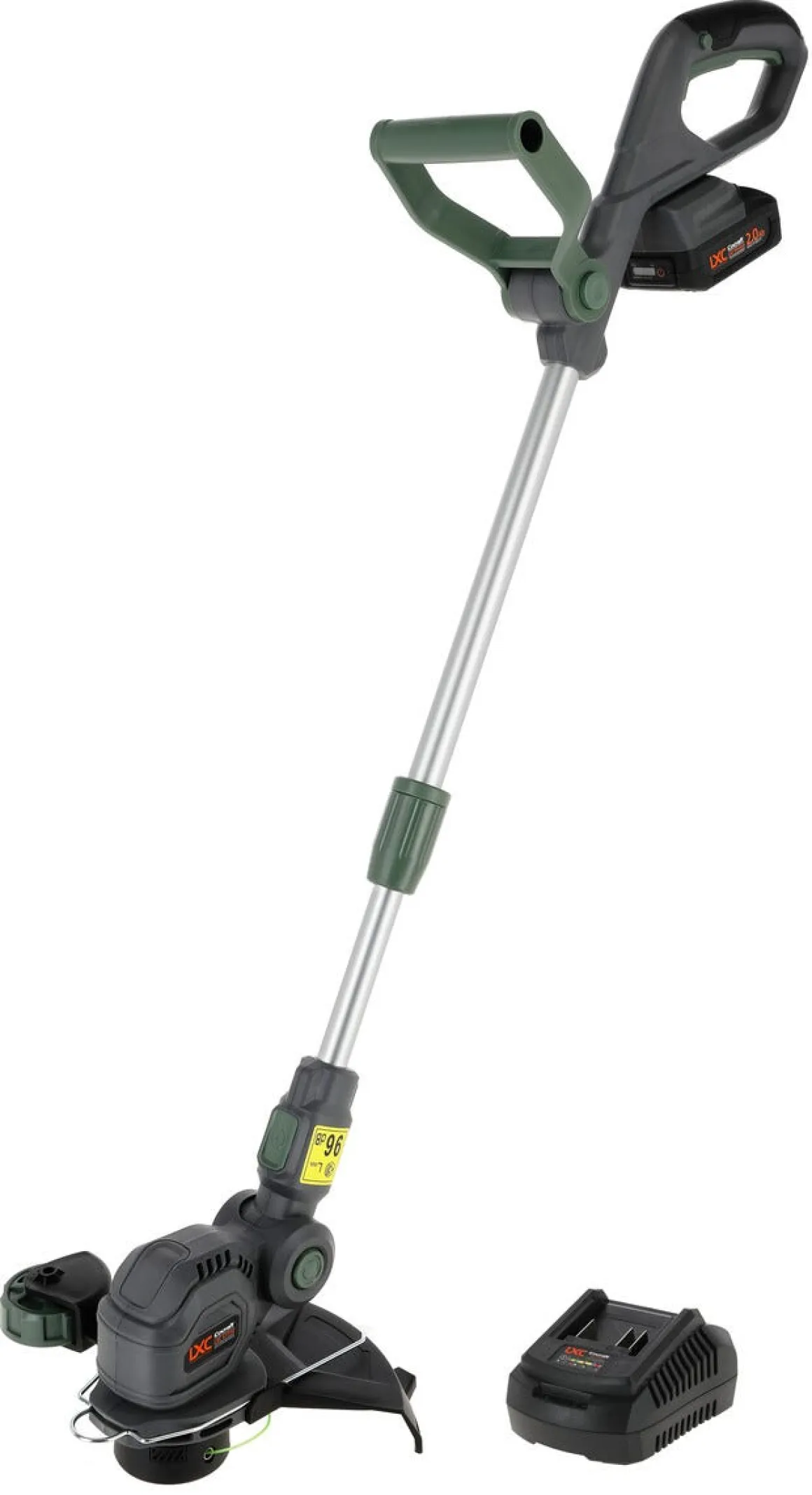 Cocraft LXC gresstrimmer 18 V, med 1 batteri GT250