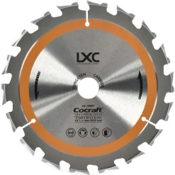 Cocraft LXC sagblad for batteridrevet sirkelsag 165x20 mm
