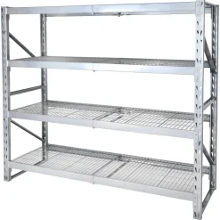Cocraft metallhylle, lagerreol 4 hyller, 183 x 195,5 x 61 cm