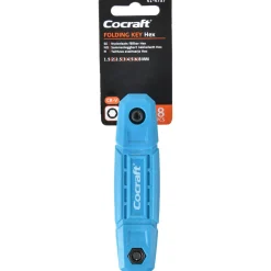 Cocraft nøkkelsett, unbrakonøkkel mm, 8 deler