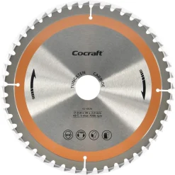 Cocraft sagblad 210 x 30 x 2,0 mm, 48T negativ
