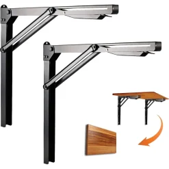 Cocraft sammenleggbar metallknekt, 58 x 56 cm, 2-pakning