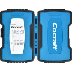 Cocraft senterbor 12, 14, 16, 18, 20, 22, 25, 32 mm, 8 deler