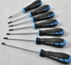 Cocraft T skrutrekkersett, 7 deler