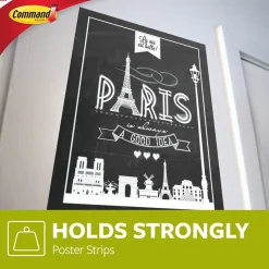 Command plakatstrips selvklebende, 12-pakning