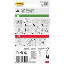 Command selvklebende strips M, universal, 1,3 kg, 8-pakning