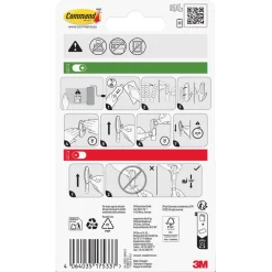 Command selvklebende strips S, universal, 450 gram, 8-pakning