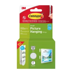 Command Value Pack bildeoppheng small, hvit
