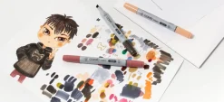 Copic Ciao Layer & Mix Warm Palette tusjer, 3-pakning