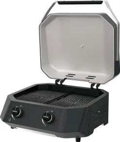 Cozze G-500 bærbar gassgrill med 2 soner 5,0 kW
