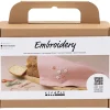 Creativ Company DIY Kit brodere serviett, nybegynner