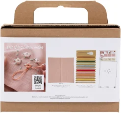 Creativ Company DIY Kit brodere serviett, nybegynner